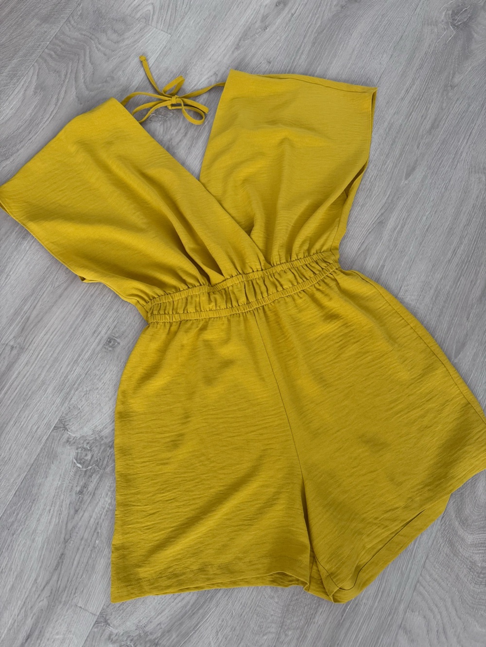Emma & Michele Mustard Yellow Romper